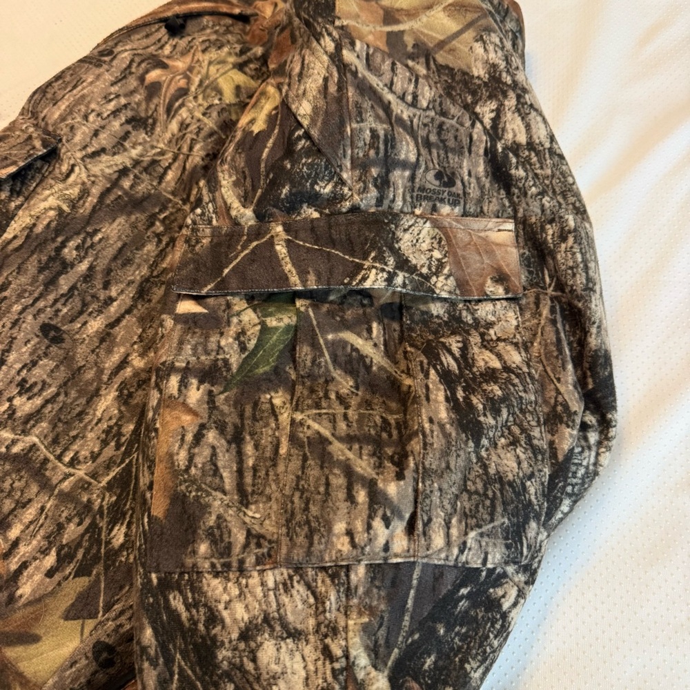 Cabela’s Dry Plus Cargo Camo Hunting Pants Men’s Sz 38 Regular Inseam 31” Lined - Picture 11 of 15